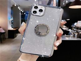 Newest Diamond Phone Shell Cases with Bracket Luxury Glitter CellPhone Case for iPhone 13 12 11 Pro Max Xr X Xs 7 8 6S Plus29393914171539