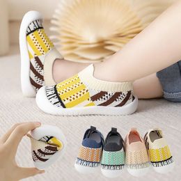 Kid Baby First Walkers Shoes Breathable Infant Toddler Shoes Girls Boy Casual Mesh Shoes Soft Bottom Comfortable Non-slip Shoes 240411
