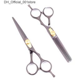 Hair Scissors Hairdressing Professional 5.5" Customize Logo Japan Steel Cutting Set Thinning Shears Barber Shop 1020#