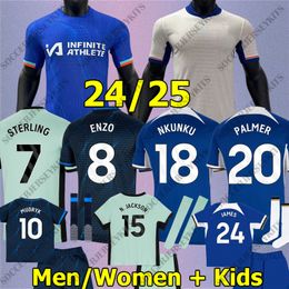 24 25 CFC ENZO Soccer Jerseys GALLAGHER 23 24 STERLING football shirt MUDRYK Men kits Kids FOFANA jersey Uniform chel se as fc NKUNKU CAICEDO children Soccer Jerseys