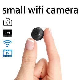 Camcorders Mini IP Camera HD 1080P Covert Small Nanny Cam Video Voice Recorder Indoor Portable Security CCTV Camera for Home and Office