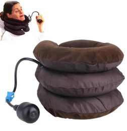 Health Care Air Cervical Neck Traction Soft Brace Device Support Cervical Traction Back Shoulder Pain Relief Massager Relaxation322608866