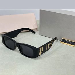 Unisex Designer Sunglasses for Men Womens Sunglasses Rectangular Sun glass with Letters Polarised Goggle Adumbral Eyeglasses Hip Hop Style