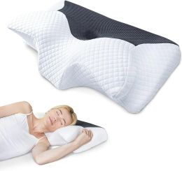 Pillow Odorless Orthopedic Pillow For Neck And Shoulder Pain Memory Foam Neck Pillow Ergonomic Sleeping Cervical Pillow