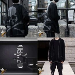 Sweaters Men's Mastermind Sweater Cardigan Men Women High Quality Cotton Skeleton Skull Japan MMJ 230822