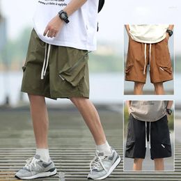 Men's Shorts Sports Basketball Quick Dry Gym Cargo Summer Fitness Joggers Casual Breathable Short Pants Loose Male