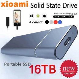 Boxs For Xiaomi SSD External Hard Drives 500GB 2TB 4TB USB3.1 HDD Portable Storage Device Mobile Hard Discs for Cellphones Computer