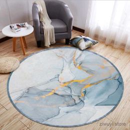 Carpets Round Carpet Nordic Modern Geometric Print Home Decor Hanging Basket Foot Mat Study Chair Floor Rug Living Coffee Table Carpets