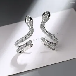 Stud Earrings Personality Exquisite Snake Cuffs Punk Non Perforated Clip Women's Jewelry Pendant