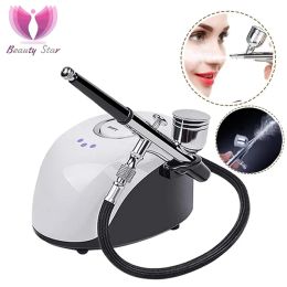 Machine Facial Oxygen Therapy Hydrafacial Hine Water Injection Skin Cleaning Wrinkle Remove Rejuvenation Moisturizing Sprayer