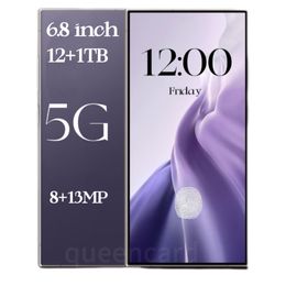 6 GB 128 GB S24 Ultra 5G Smartphone Smartphone US EU 4G LTE 6.8 Punch-Hole Vollbild HD Android 14 Octa Core 256 GB 512 GB 1 TB Fingerabdruck Gesicht ID GPS Titanium Schwarz