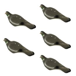 Decoy 1/5pcs Flocked Pigeon Decoy Shell Shooting Trap Decoys Hunting Decoy Bird for Outdoor Hunting Accessories