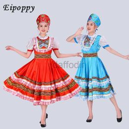 Stage Wear Songyuexia Classical traditional russian dance costume dress European princess stage dresses Stage performance clothing d240425