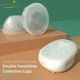 Enhancer Anly Kiss 4 Modes Hands Free Wearable Electric Double Breast Pumps Portable Smart Silicone Breastfeeding Pump