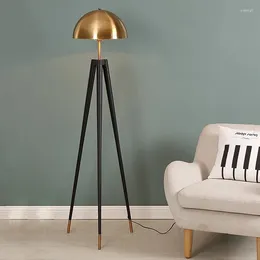 Floor Lamps Post Modern Lights Tripod Standing Lamp For Living Room Bedroom Study Desk Decor Nordic Designer Stand