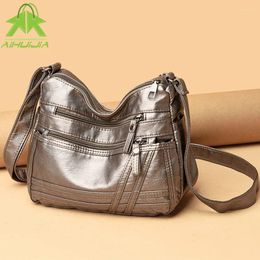 Shoulder Bags Luxurious Designer Handbags High Quality Pu Leather For Women 2024 Fashion Capacity Female Messenger Bag