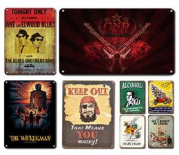 Retro Nostalgic Rock Band Metal Poster Tin Sign Vintage Music Bar Metal Plate Signs Decoration Chic Man Cave Home Decor Plaques5654979