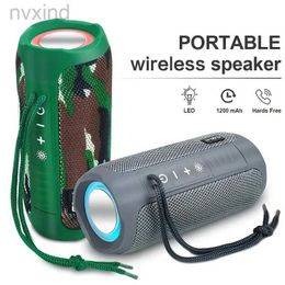 Portable Speakers TG227 Waterpro With Lamp Outdoor Portable Upright Wireless Compatible Speaker Music Player Support USB/ TF/ FM Radio Music Party d240425