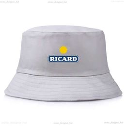 Designer Fashion Ricard Bob Women Man Travel Cotton Summer Bucket Hats Teen Outdoor Sport Fishing Hat Girl Boy Bucket Hats Panama Hat 5017