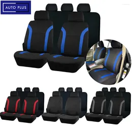 Car Seat Covers Breathable Stitching Universal Polyester Sandwich Mesh Fabric Fit For Most SUV Truck Cushion Protector