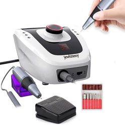 3500020000 RPM Electric Nail Drill Machine Apparatus for Manicure Pedicure with Cutter Drill6690997