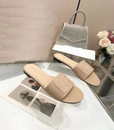 Top quality D Designer G Sandals Famous Leather Slippers Low Heel Shoes Luxury Sandale Fashion Women Slides 980980