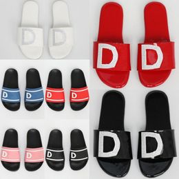 Kids Slippers Toddler Slides Sandals Beachwear Designer Sliders Boys Girls Children Youth Shoes Black White Red Blue Pink size eur 26-35 14XZ#