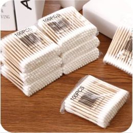 Swab baby cotton swabs doubleended sterile cotton swabs spiral head ear and nose multifunctional cleaning stick