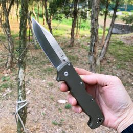 CS SR1 Folding Knife CPM-S35VN Blad Nylon Handle Outdoor Camping Hunt Pocket Knives Spartan Tools