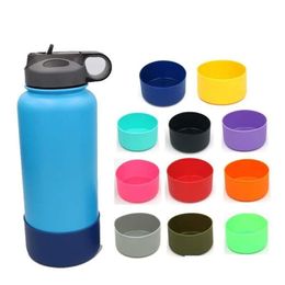 Sile Cup Er Stainless Bottles Steel Water Bottle Sleeve Vacuum Cups Ers High Quality Portable Outdoor 5 5xy Ww Drop Delivery H Dhhcl s s xy