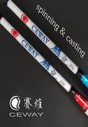 Ceway Carbon Fibre Sea Boat Fishing Rods Casting Light Poles MH Spinning Jig Rod 21m Snakehead Fish Jigging Hard Powerful Pole 201645489