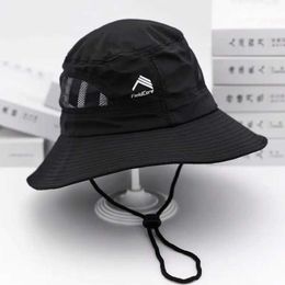 Wide Brim Hats Bucket Hats Breathable Quick-drying Hat Summer Sunscreen Sunshade Fisherman Hat Outdoor Versatile Fashion Camouflage Hat Fishing Hat J240425