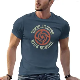 Men's Polos Tokyo Jujutsu High School 2024 T-Shirt Sports Fan T-shirts Vintage Clothes Mens T Shirt Graphic