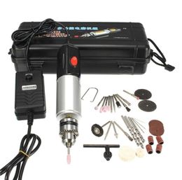220V 72W Micro Electric Hand Drill Adjustable Variable Speed Electric Drill Electric Grinder for Carving Cuttting Polishing 2012257507835
