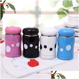 Explosive Mug Mugs Models Mushroom Cup Portable Student Stainless Steel Children Creative Mini Cute Belly Cola Bottle 28 K2 Drop Del Dhuql