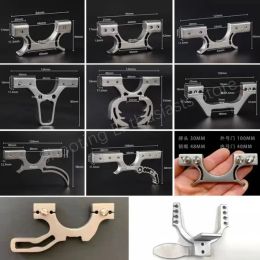 Arrow 15 DIY Metal Slingshot Heads 20/30/40 Outdoor Hunting Slingshot Accessories Fast Stamping Improved Support Head