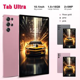 10.1 Inch Pad Ultra Tablet PC Android 7.0 1.5GB RAM 16GB ROM 1280x800 HD Screen Dual Camera Dual SIM standby 3G WIFI Support Face Recognition Khan APP