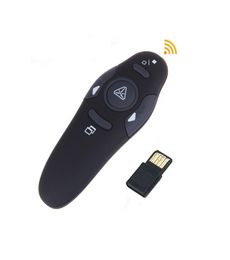 Wireless Presenter with Red Laser Pointers Pen USB RF Remote Control PPT Powerpoint Presentation6959862