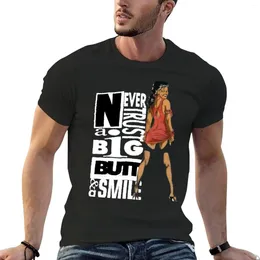 Men's Polos Never Trust A Big Bu& Smile T-Shirt Tee Shirt Short Sleeve Mens T Graphic
