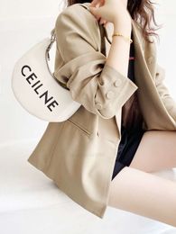 CE bgas shoulder Designers Bag bag chain Ce bag bag Triumphal Arch CLAUDES Crossbody Lisas same triumphal arch bag AVA white underarm bag advanced leather niche i YZQG