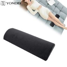 Pillow Half Moon Bolster SemiRoll Pillow Ankle and Knee Support Elevation Back Lumbar Neck Relief Pain Premium Quality Memory Foam