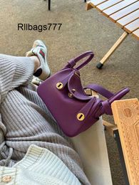 Luxury Bag Lind L Anemone Bag Lind Mini Square Bag Womens Leather Doctor Bag Crossbody Bag One Shoulder Pillow Bag