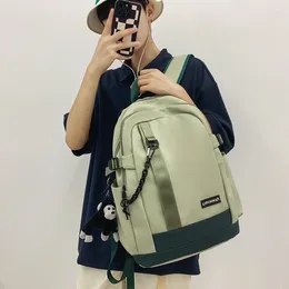 Backpack Fashion Student Big Schoolbag For Girl/Boy High Capacity Travel Mochila Men College Bookbag Women Rucksack