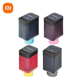 Trimmers Original Xiaomi Mijia Printer Ink 4 Color Printing HD Fine Ink Safe Environmentally Friendly Xiaomi Mijia Inkjet Printer Office