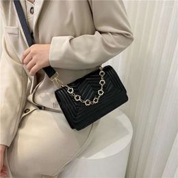 Totes Shopper Bags For Women Trend 2024 Cross Body Tote Small Flap Chain Womens Shoulder Messenger Bag Korean Luxury Designer