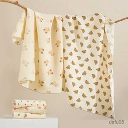 Blankets Swaddling Cotton Baby Blankets Newborn Washcloth Muslin Cotton Gauze Soft Absorbent Swaddle Blankets Baby for Nursery Beds Shower Wipes