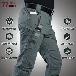 Pants Tactical Pants Men Work Wear Ripstop Waterproof Military Trousers Multipocket Cargo Pant Jogger Army SWAT Climbing Big Size 6XL