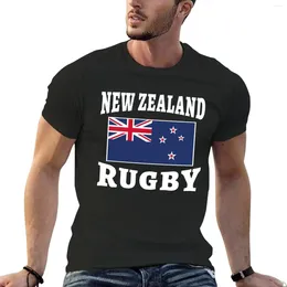 Men's Polos Classic Zealand Flag Kiwi Proud T-Shirt Customs Boys Animal Print Shirt Quick Drying Men Clothing