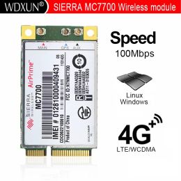Accessories Mini PCIE 3G/4G WWAN GPS module Sierra MC7700 PCI Express 3G HSPA LTE 100MBP Wireless WWAN WLAN Card GPS Unlocked Free shipping