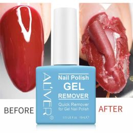 Remover 1 Bottle 15/50ml Magic Fast Remover Gel Nail Polish Clean UV Soak Off Degreasr For Manicure Layer Nail Art Removal Semipermanet